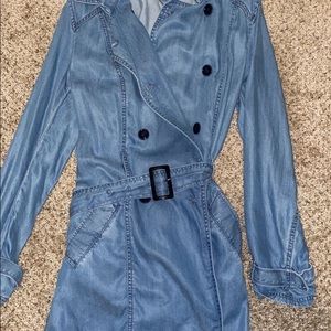 Jean dress or jacket